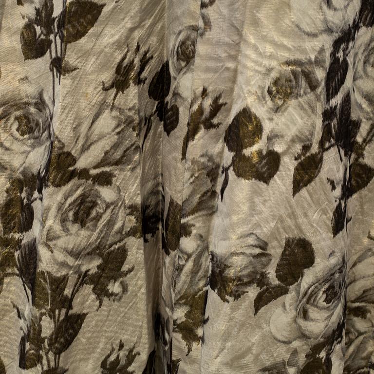 A cocktail dress from Märtaskolans Franska Avdelning, Stockholm, 1950's.