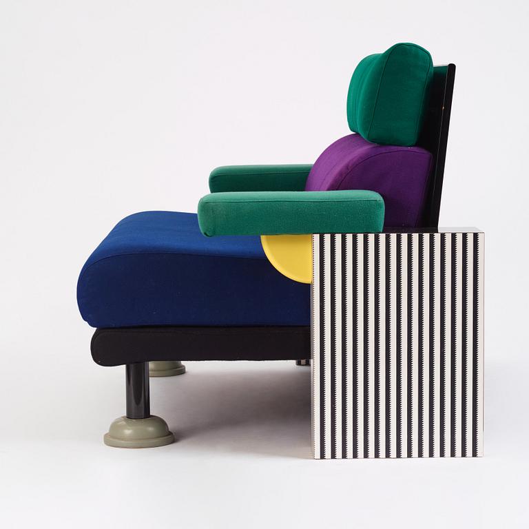 Michele De Lucchi, a "Lido" sofa, Memphis, Italy, post 1982.