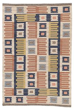 241. Märta Måås-Fjetterström, a "Porslinsmattan" carpet, flat weave, c. 205 x 140 cm, signed AB MMF.