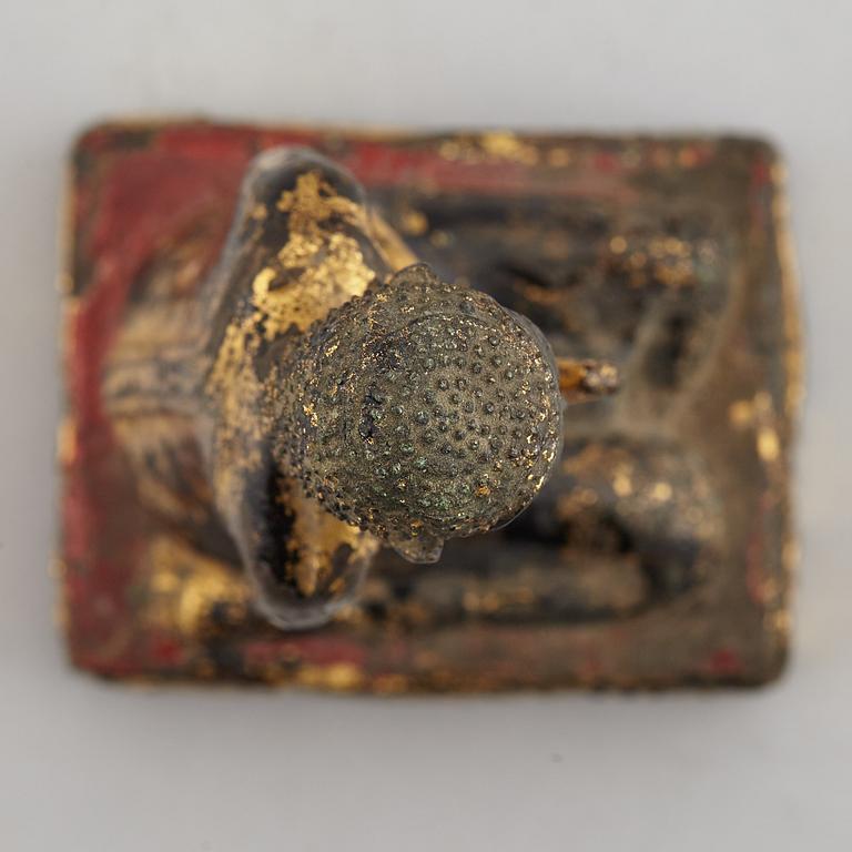 A bronze sculpture, Bangkok style, Thailand, circa 1900.