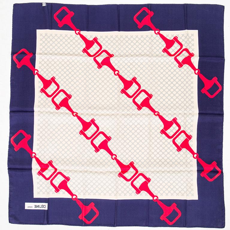 Céline, ett skärp samt scarf, 2 st.