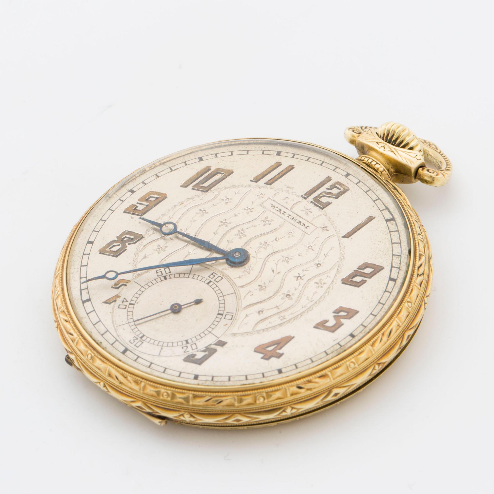 WALTHAM, pocketwatch, 44 mm,