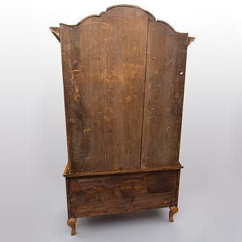 An 18th Century rococo cabinet, presumably from Finland.