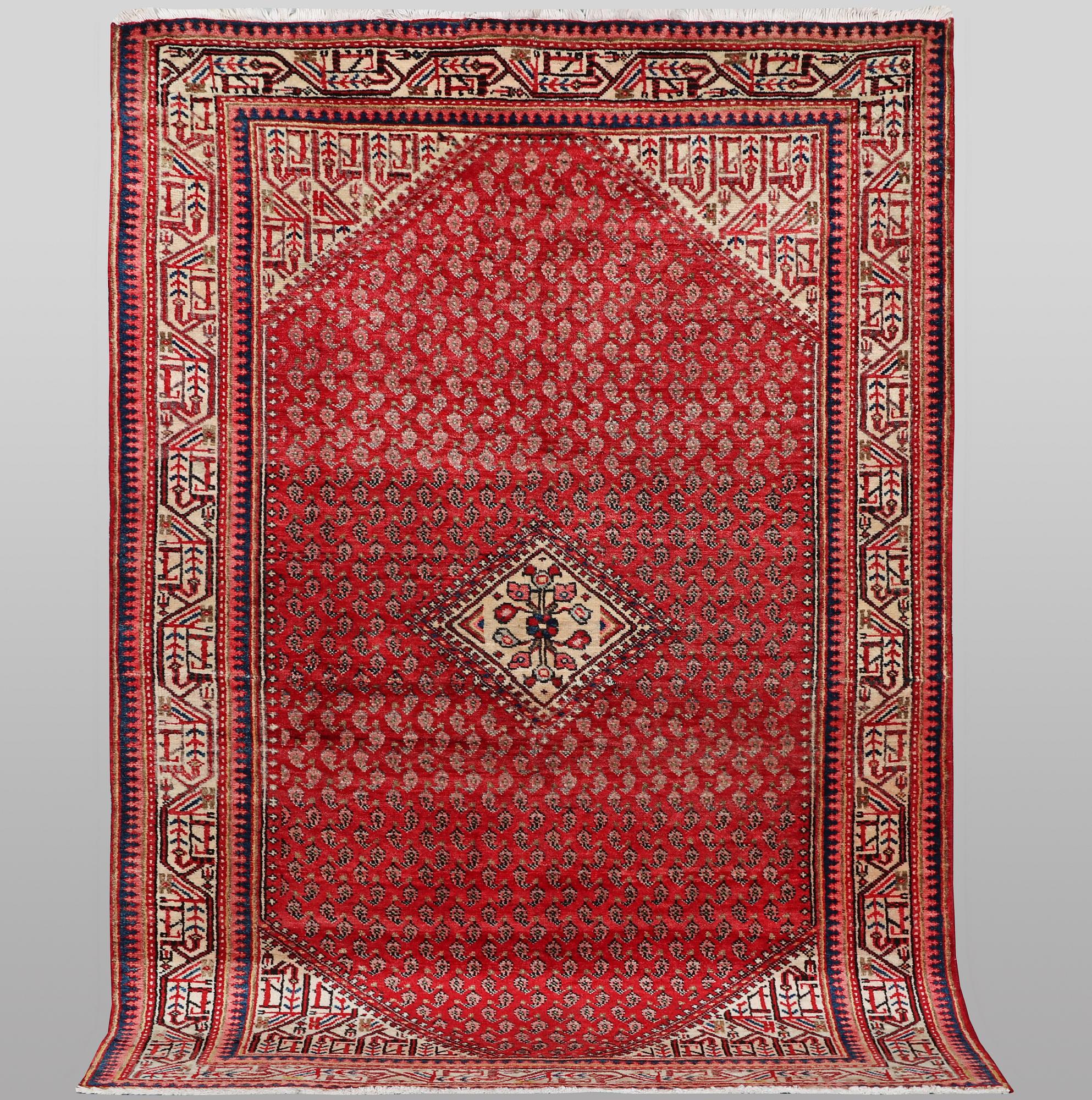 Matta, Sarouk mir, ca 208 x 134 cm.