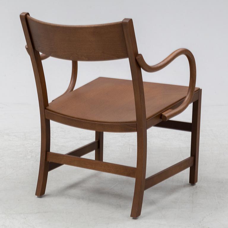 Chris Martin, a stained beech 'Waiter XL Easy chair', Massproductions.