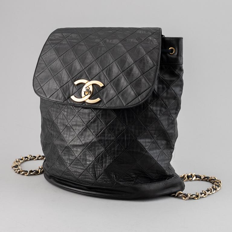 Chanel, backpack.