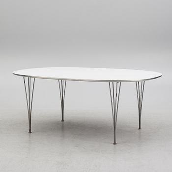 Piet Hein & Bruno Mathsson, table, "Superellipse" Fritz Hansen, Denmark,.