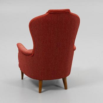 Carl Malmsten, armchair, "Farmor", AB O.H. Sjögren, Tranås, second half of the 20th century.