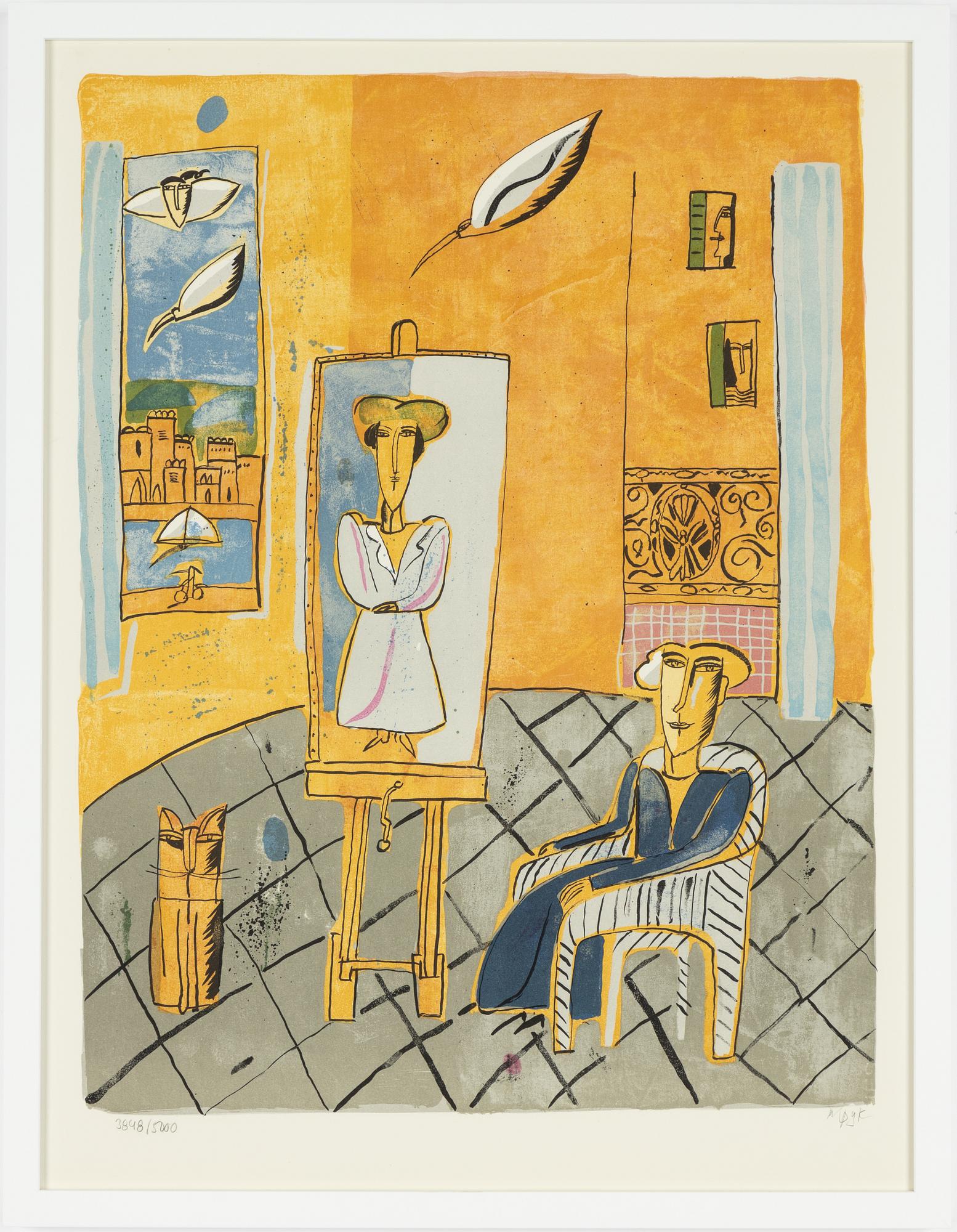 Madeleine Pyk, "I atlején".