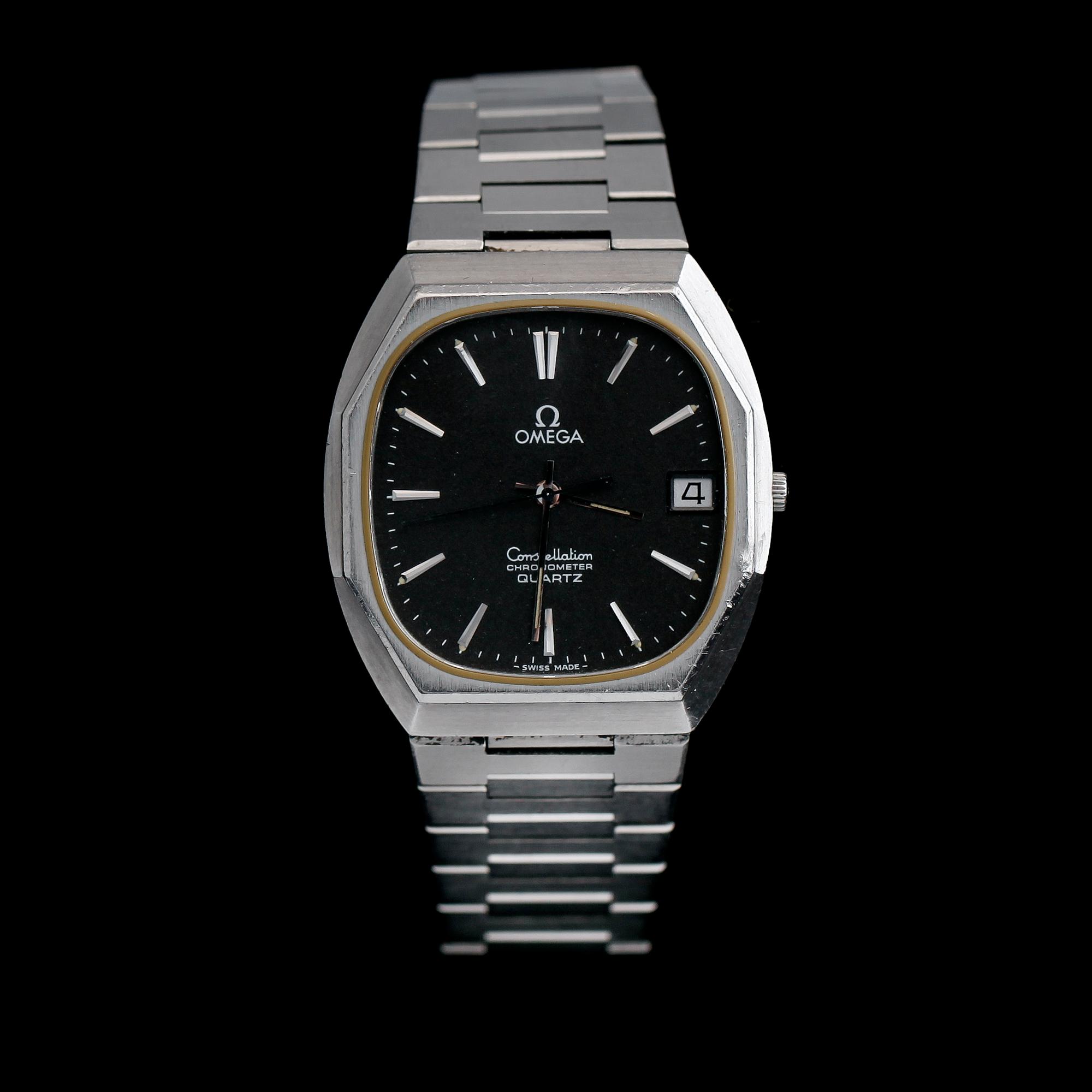 ARMBANDSUR, Omega, Constellation, Chronometer, quartz.