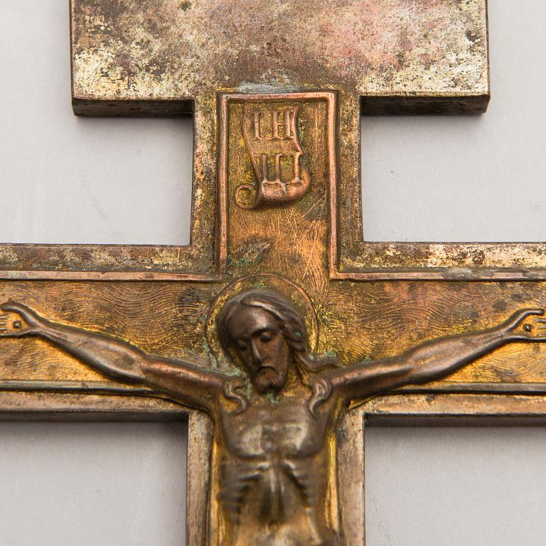 A Russian cross from the turn of the 20th century.