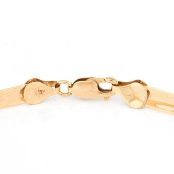 HALSBAND, 18K guld, Italien.