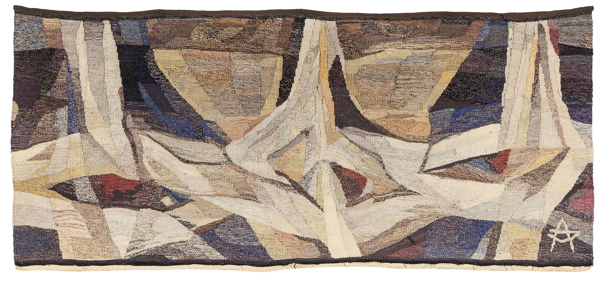 Fritz Riedl, a tapestry, tapestry weave, signed.