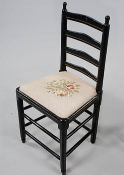 STEGSTOLAR, ett par, 1800-tal.