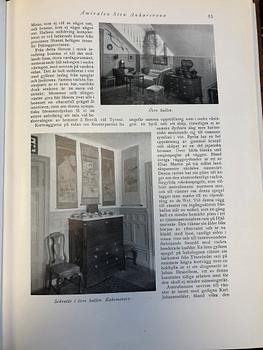 RULLMÅLNINGAR, sex stycken, tusch och färg på papper. Japan, Meiji (1868-1912).