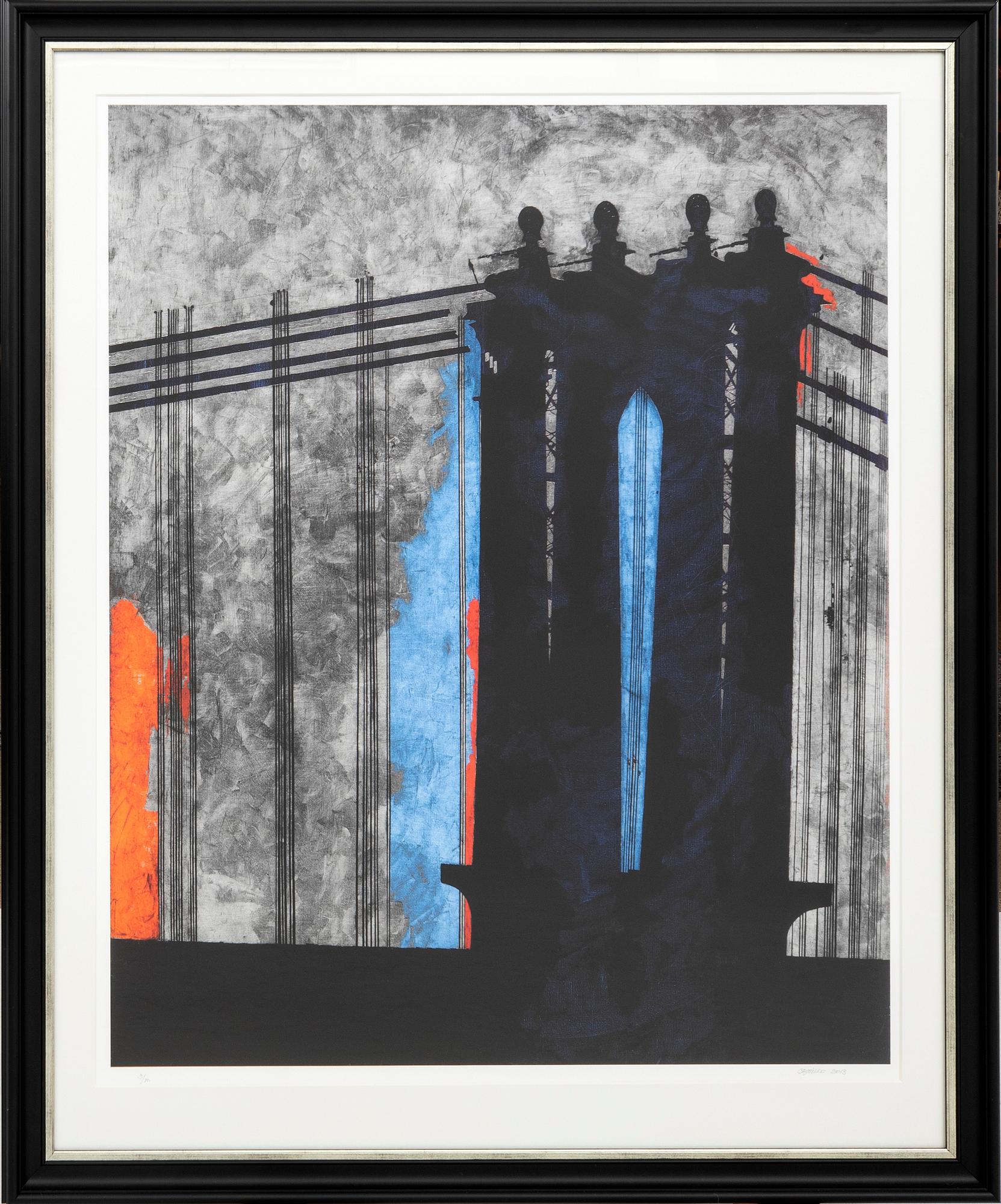 Jorge Castillo, pigment ink print signerad och numrerad 3/10.