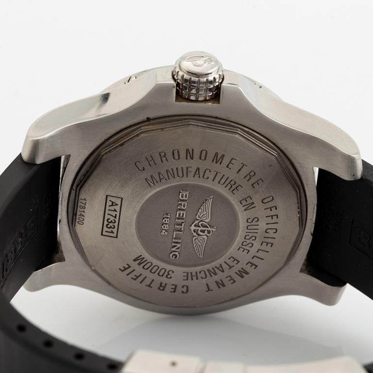 Breitling, Avenger II, Seawolf, wristwatch, 45 mm.