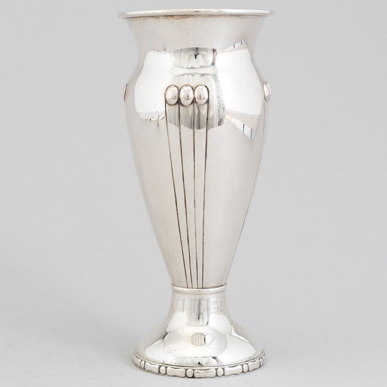 DANSK FORMGIVARE, vas, silver, jugend, Köpenhamn, 1914.