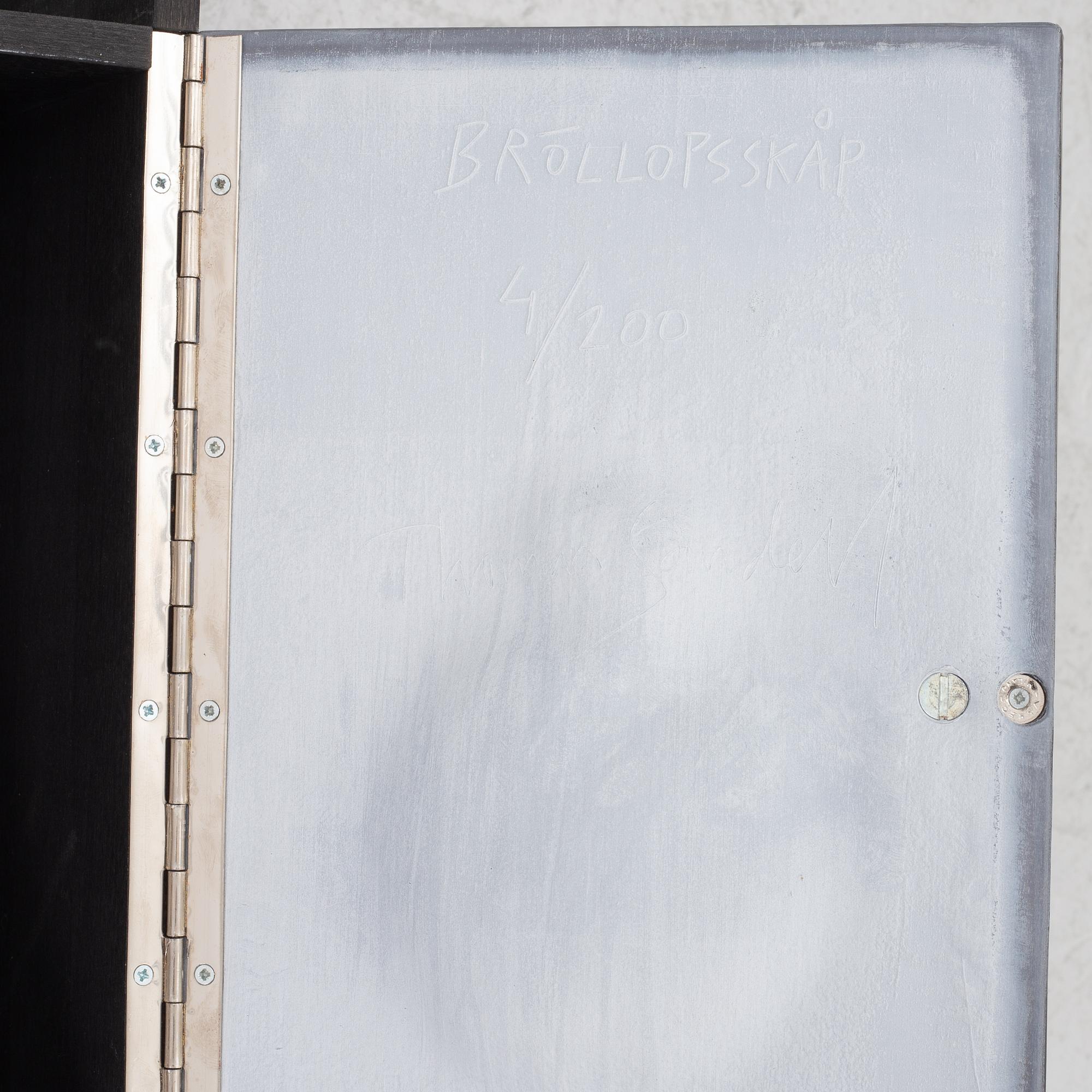 Thomas Sandell, Wall cabinet, “Wedding Cabinet”, ed. 4/200, Stockholm, 1990.