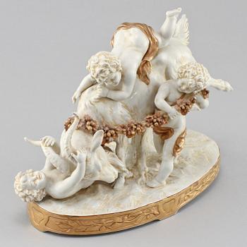 FIGURIN, porslin, 1900-tal.