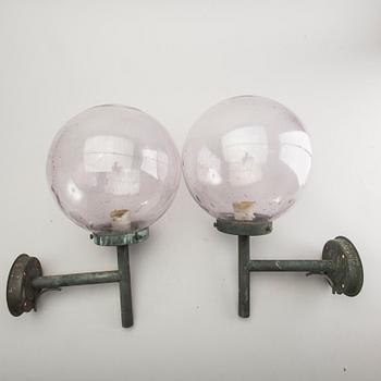 Outdoor lamps, 1950s, 2 pcs.