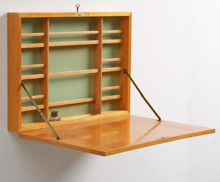 Bruno Mathsson, väggsekretär, Firma Karl Mathsson, Värnamo, 1930-40-tal.