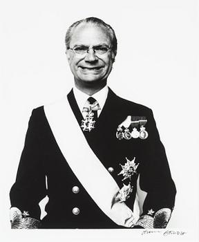 Hans Gedda, fotografi signerad.