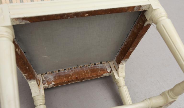 STOLAR, 4 st, gustavianska, 1700-talets andra hälft.