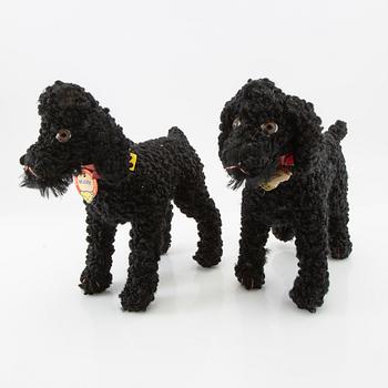 Toy animals, 4 pcs, Steiff, Germany, second half of the 20th century.