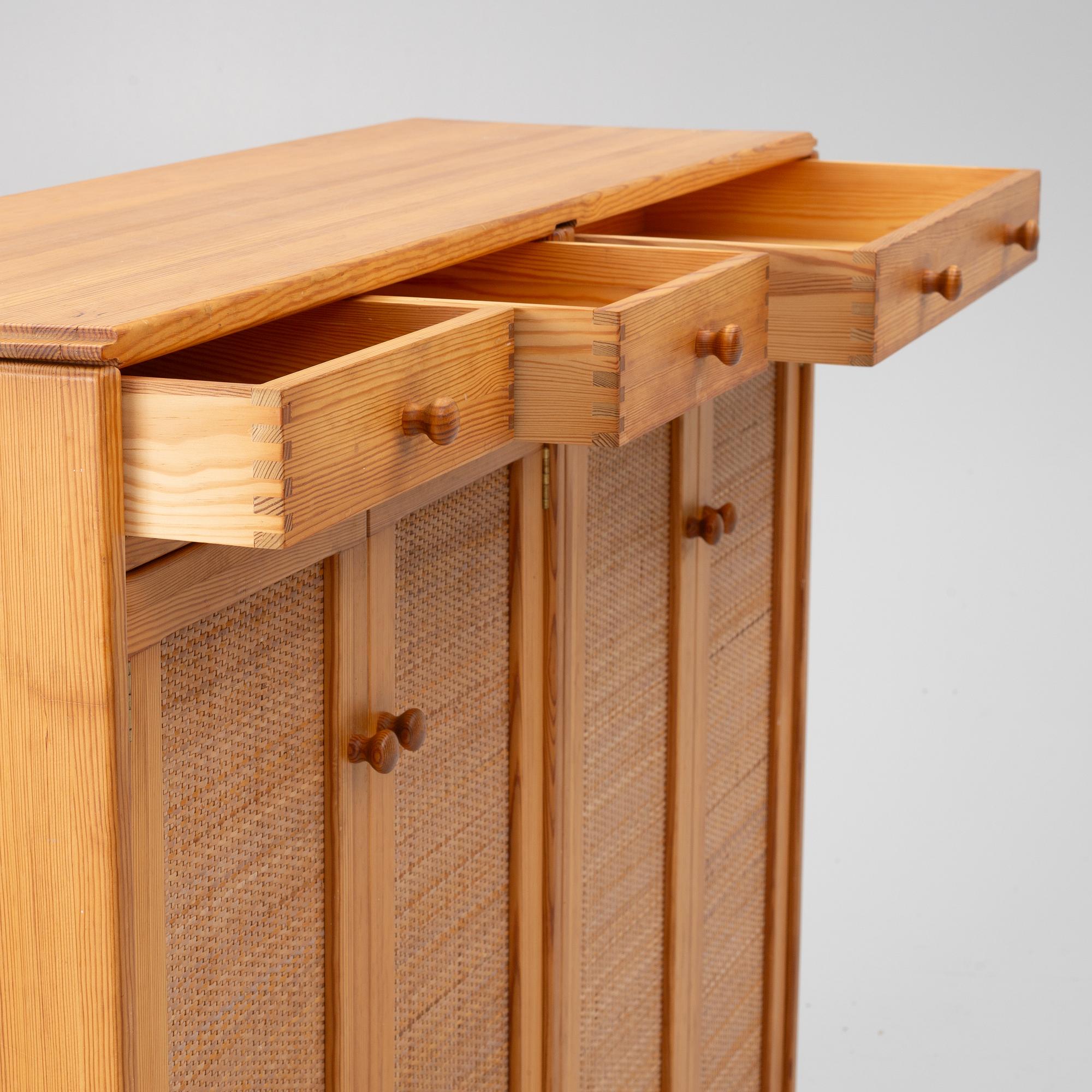 Yngve Ekström, a pair of 'Furubo' cabinets, Swedese.