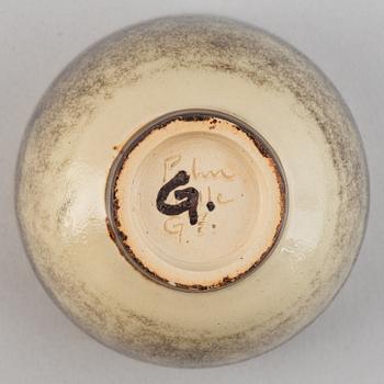 Rolf Palm, a set of two stoneware vases and a bowl, Mölle.