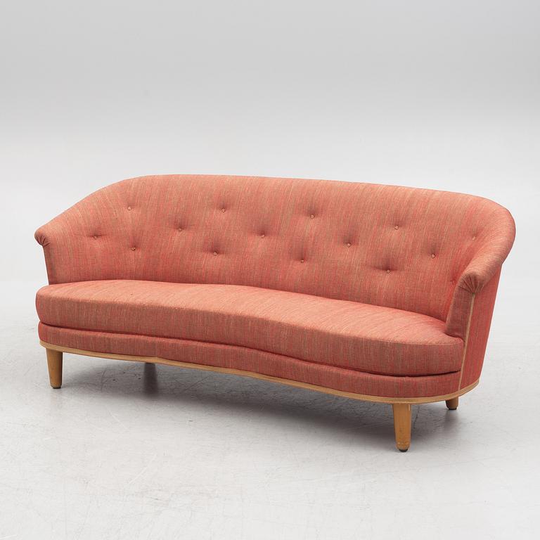 Carl Malmsten, a 'Roma' sofa, second half of the 20th century.