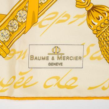 Baume & Mercier, a silk scarf.