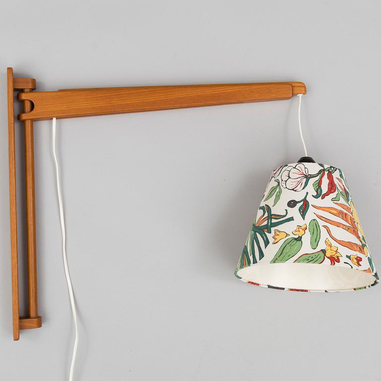 A 20th century teal wall light from Steneby.