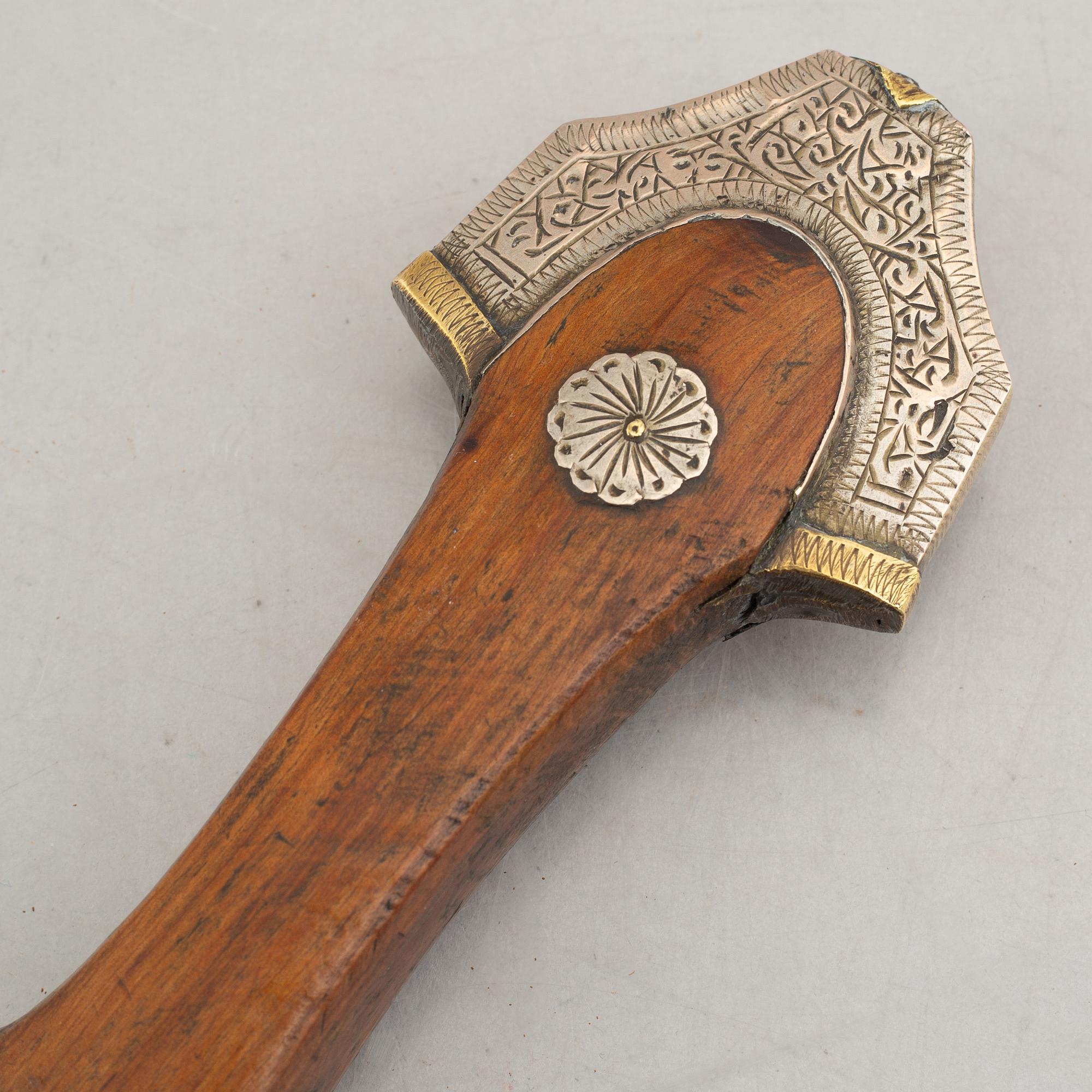 A lot of three Jambyias, Morocco, 20th century.