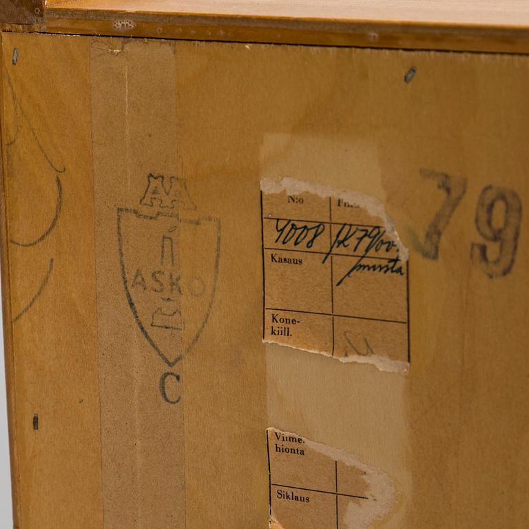 Nils Jonsson, sideboard / skänk, modell 222, (4008) licenstillverkad av Asko, Finland 1950/60-tal.