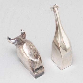 2 figurines, Dansk Designs, Japan. One by Gunnar Cyrén.