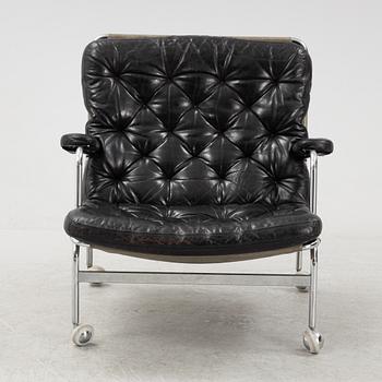 A 'Karin 73' easy chairs by Bruno Mathsson for Dux.