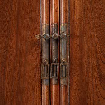 A Chinese hardwood cabinet, Qing dynasty, presumably 18th Century.