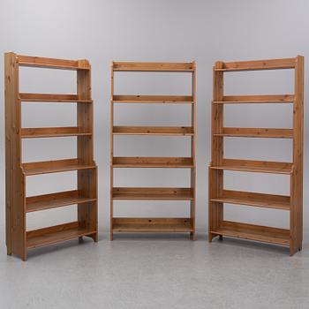 Bokhyllor, 3 st, "Leksvik", IKEA.