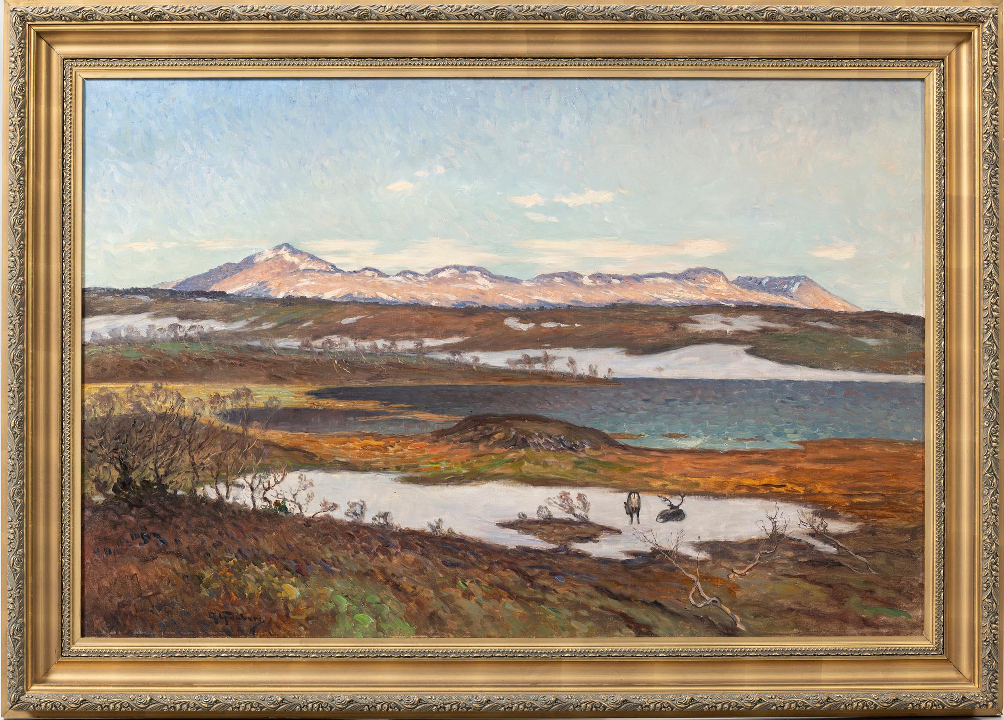 Anton Genberg, Norrland motif.