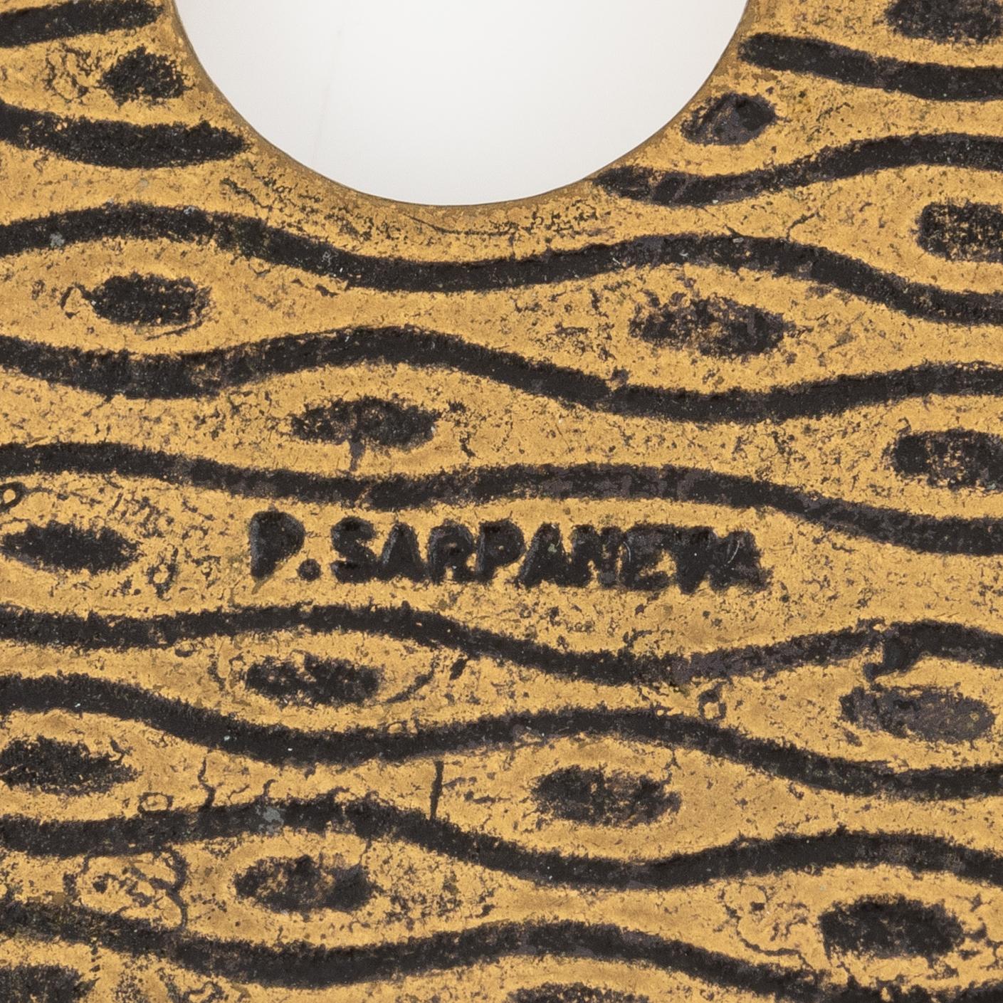 Pentti Sarpaneva, collier, brons.