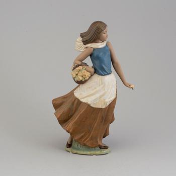 A Spanish NAO ceramic figurine, 1990s.