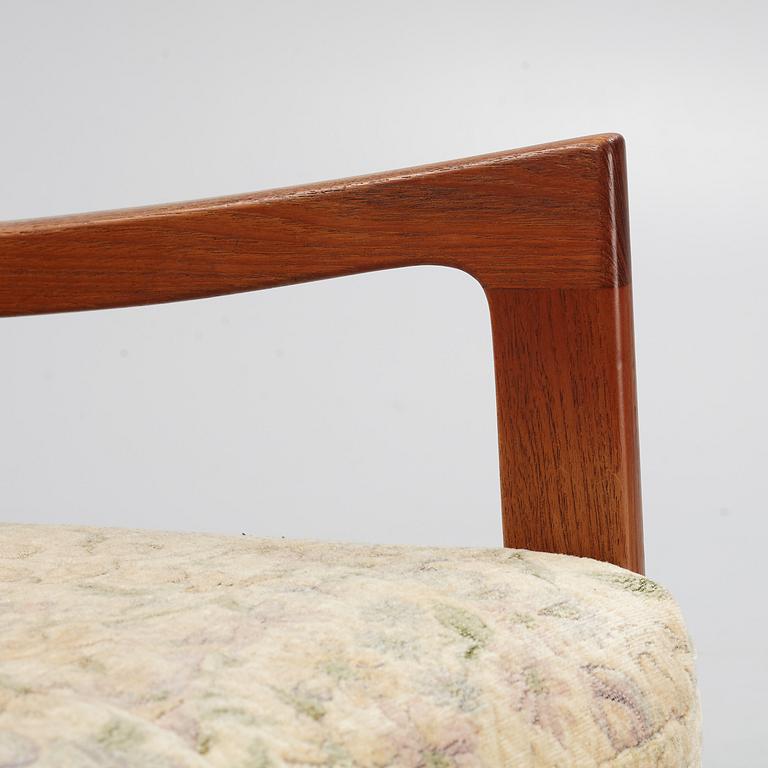 Ole Wanscher, a teak 'Senator' easy chair, France & Son, Denmark.