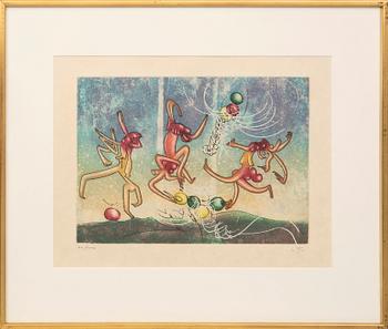 Roberto Matta, 6 st, "Les Transesports", 1977.