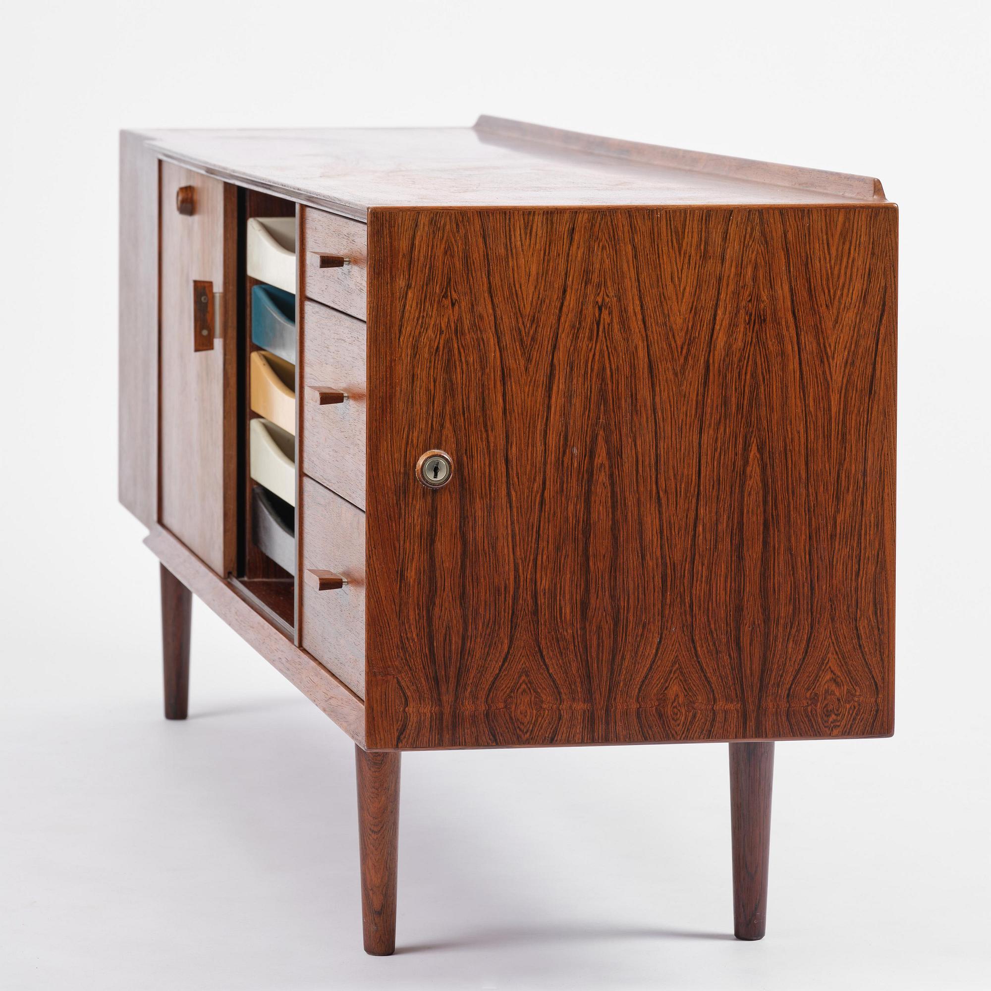Arne Vodder, a rosewood sideboard model "209", Sibast Møbler, Denmark, 1970.