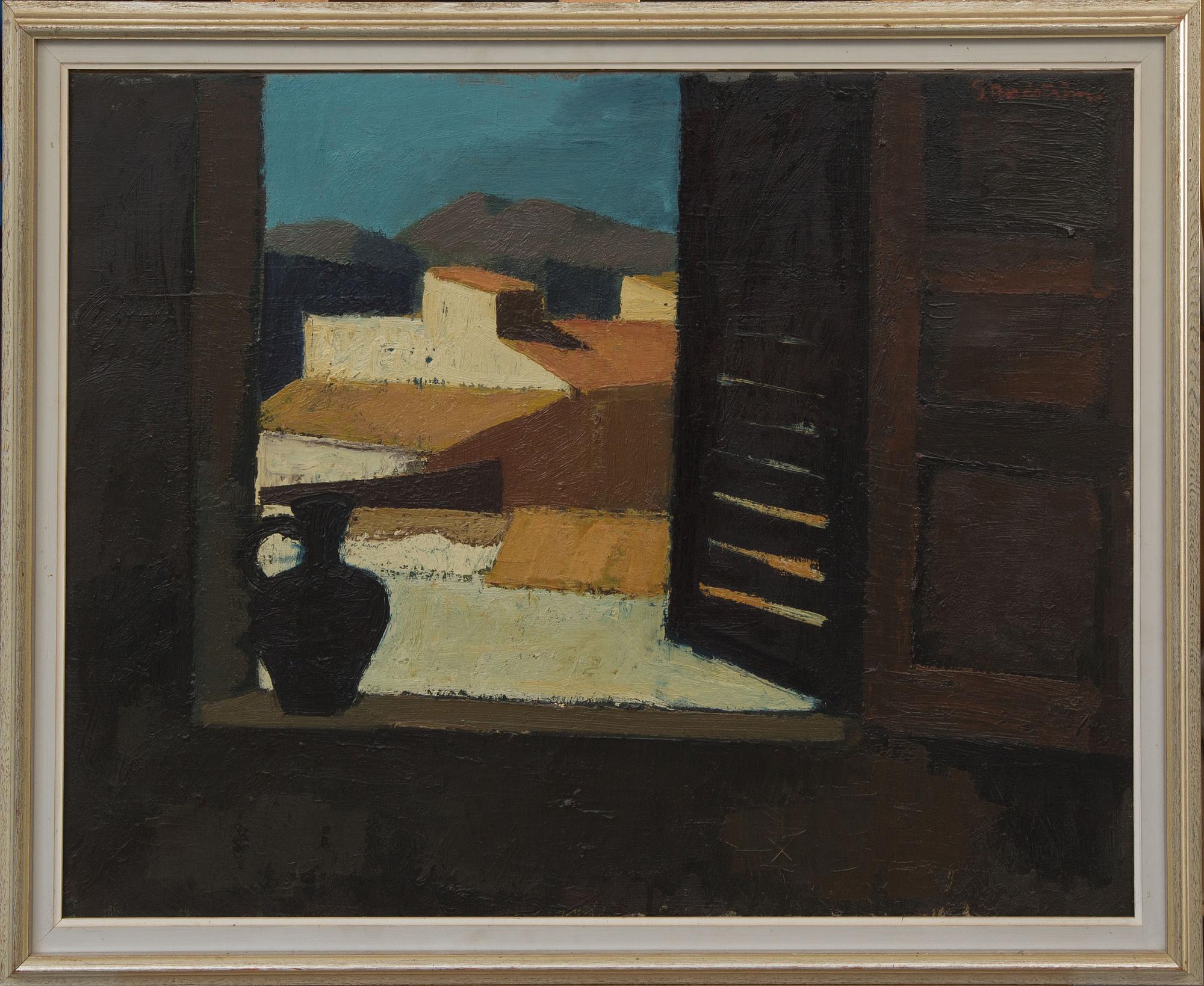 GERHARD NORDSTRÖM, olja på duk, signerad.