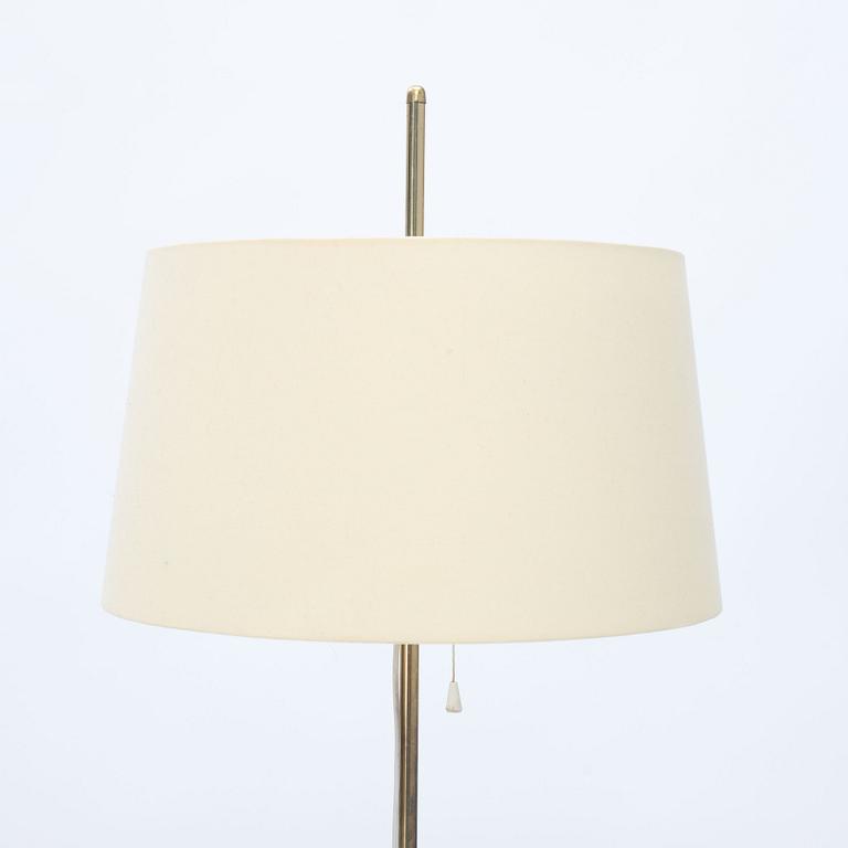 Hans-Agne Jakobsson, a brass floor lamp, second half of the 20th century.