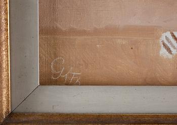 GRETA KNUTSON-TZARA, olja på duk, sign.