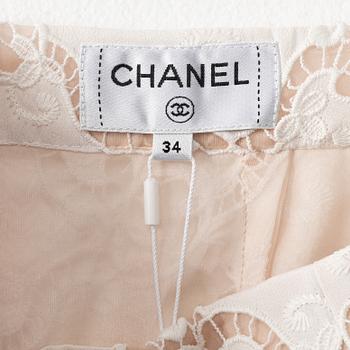 Chanel, byxor, fransk storlek 34.